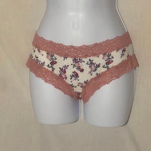 Victoria’s Secret Floral Lace Cheeky Panties